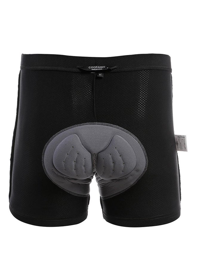 3D Padded Breathable Cycling Underwear Short Black - Image 2