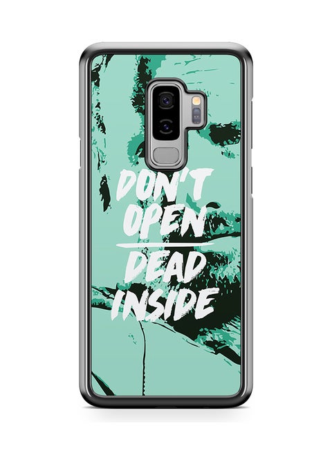 Thermoplastic Polyurethane Wrap Around Case Cover For Samsung Galaxy S9 Plus The Walking Dead Don't Open Dead Inside Rick Grimes Quote