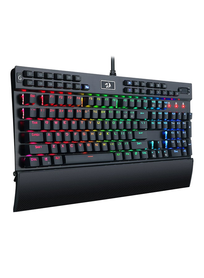 REDRAGON - K550 YAMA RGB LED Backlit Programmable Gaming Wired Keyboard- Purple switch - Image 1