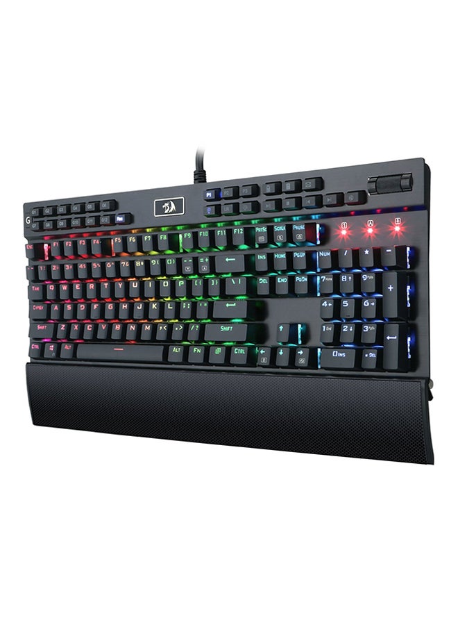 REDRAGON - K550 YAMA RGB LED Backlit Programmable Gaming Wired Keyboard- Purple switch - Image 1