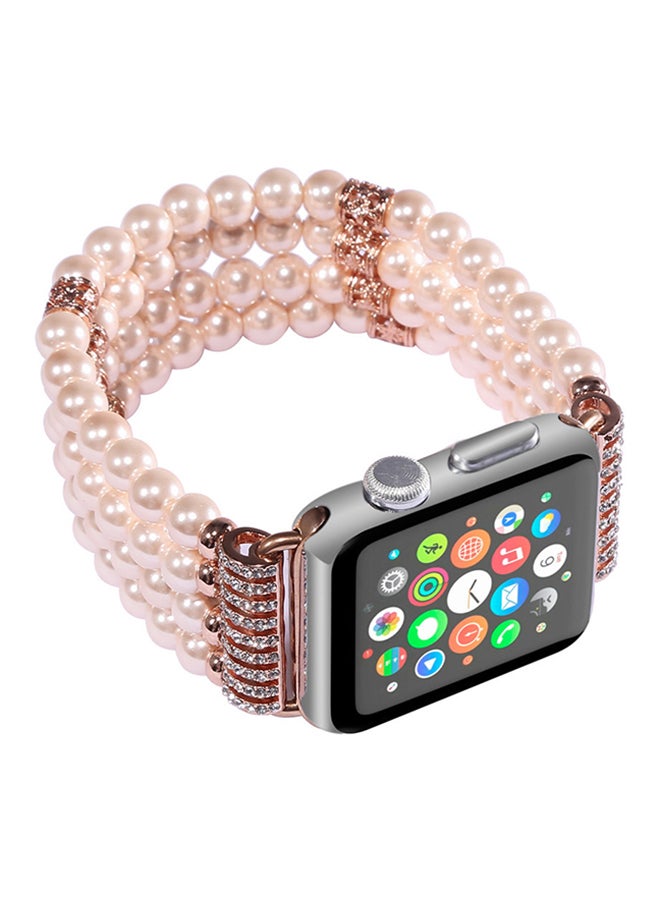 ISank Replacement Band For Apple Watch Series 1/2/3 42mm Pink - Image 3