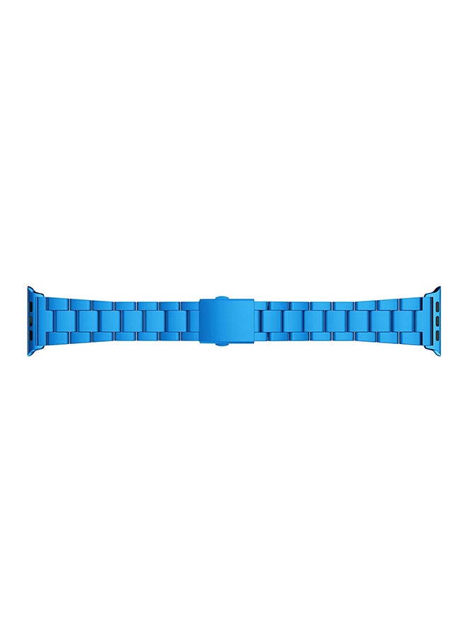 ISank Replacement Band For Apple Watch Series 1/2/3 38mm Blue - Image 2