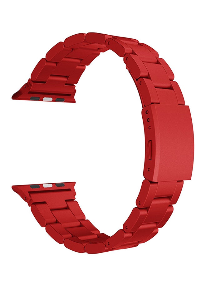 ISank Replacement Band For Apple Watch Series 1/2/3 42mm Red - Image 1