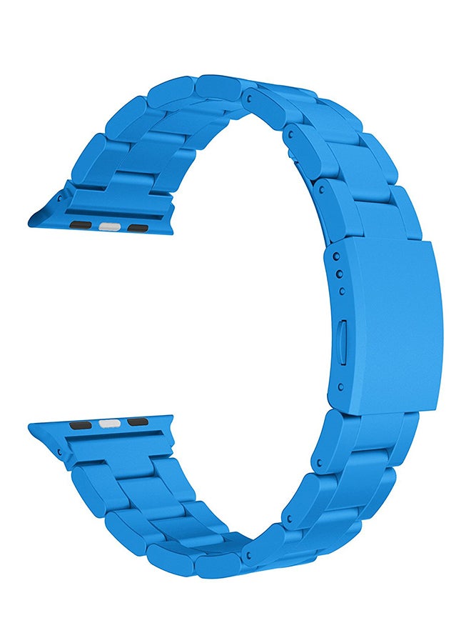 ISank Replacement Band For Apple Watch Series 1/2/3 42mm Blue - Image 1