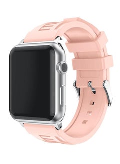 ISank Replacement Watch Band For Apple Watch Series 3/2/1 42 mm Pink  - Image 4