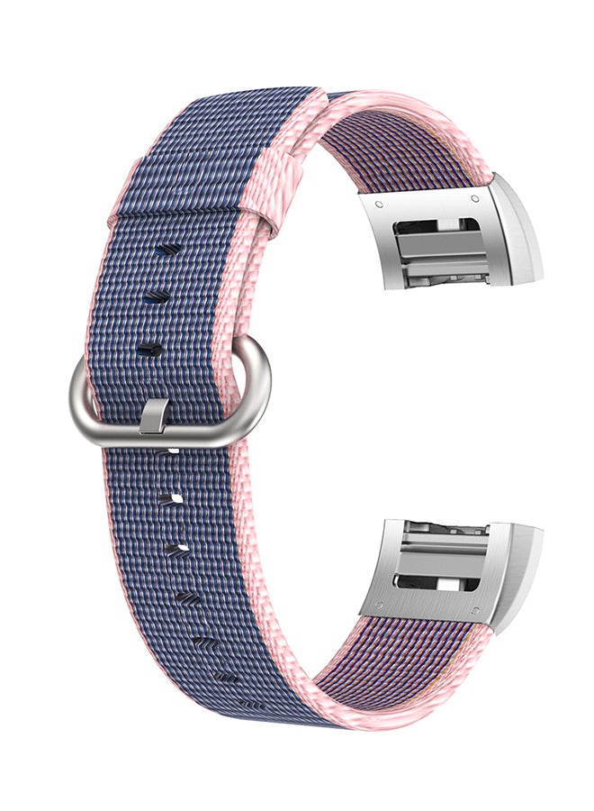 ISank Replacement Watch Band For Fitbit Charge 2 Pink  - Image 1