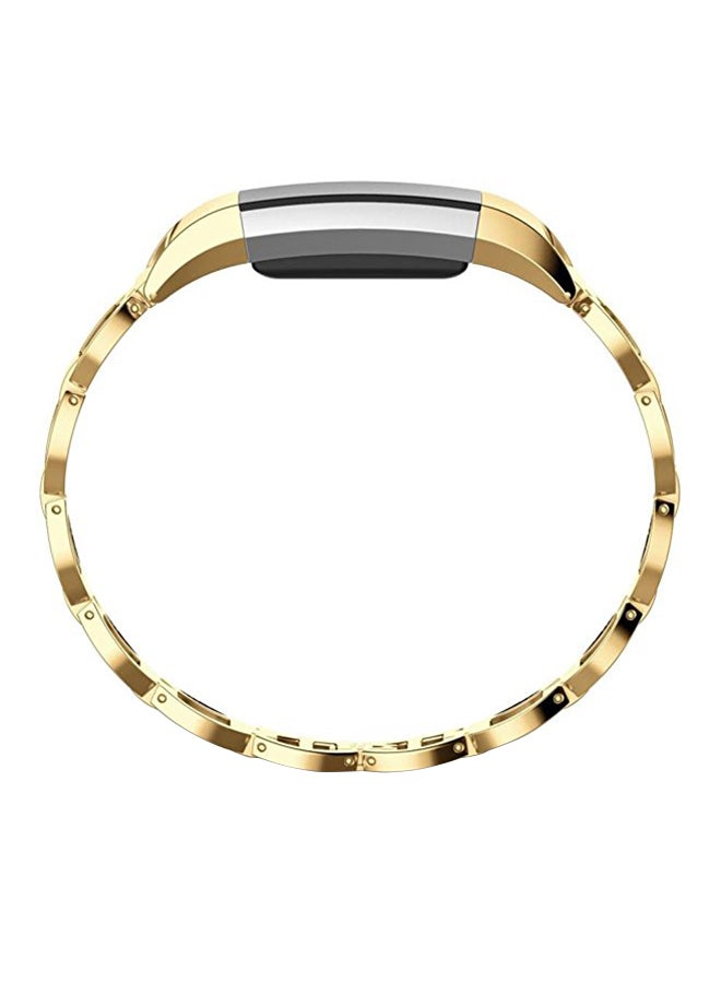 ISank Replacement Watch Bracelet For Fitbit Charge 2 Gold - Image 3