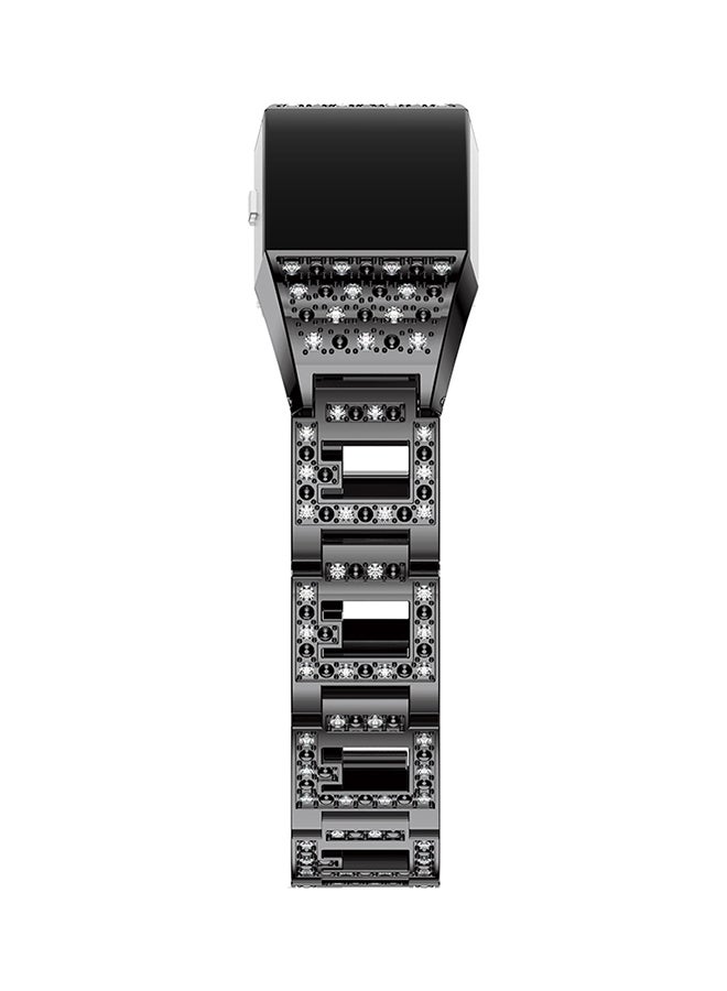 ISank Replacement Watch Bracelet For Fitbit Charge 2 Black - Image 5