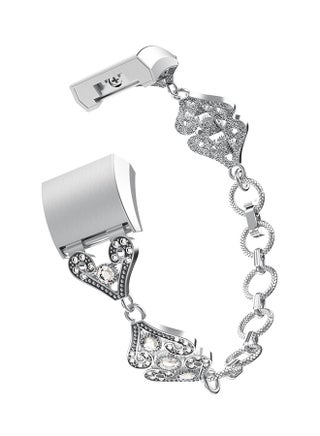 Replacement Watch Bracelet For Fitbit Charge 2 Silver - v1529046435/N15310821A_1