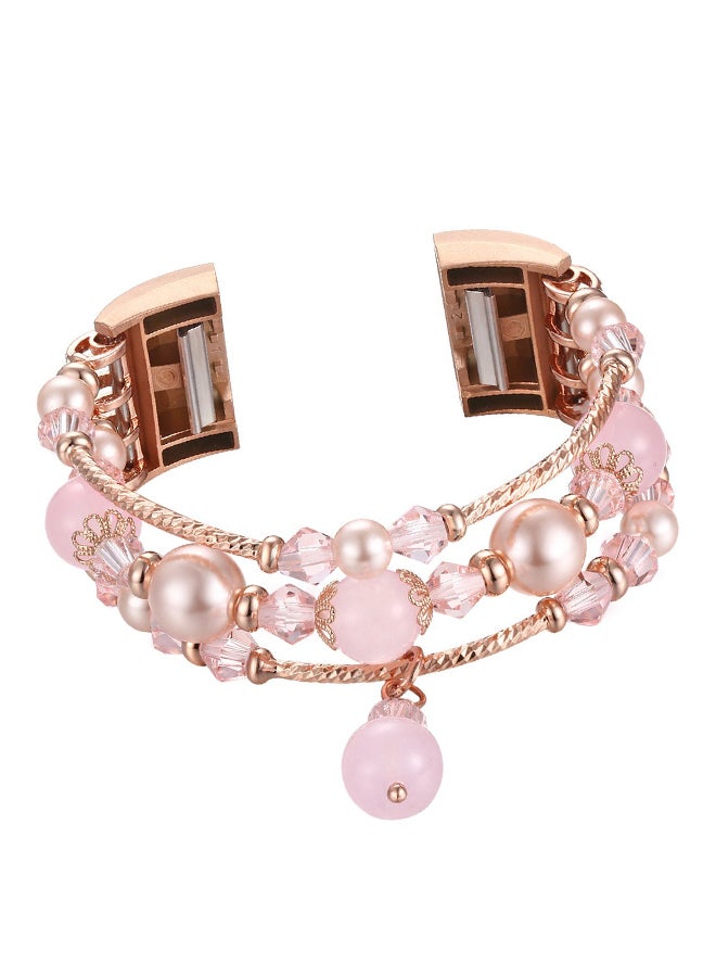 ISank Beaded Replacement Band For Fitbit Charge 2 - Image 1