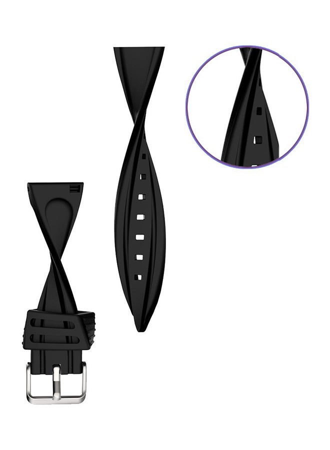 ISank Replacement Watch Band For Samsung Gear S3 Frontier/S3 Classic/Moto 360 2nd Gen 46 mm Black - Image 3