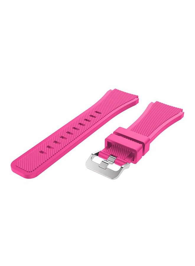 ISank Replacement Watch Band For Samsung Gear S3 Frontier/Classic Rose Pink  - Image 1