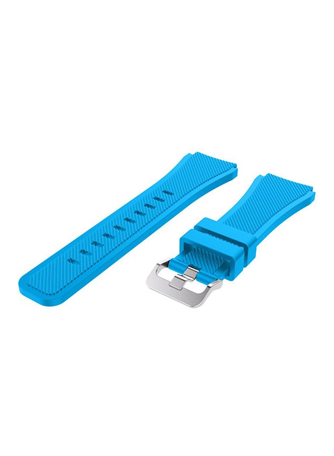 ISank Replacement Watch Band For Samsung Gear S3 Frontier/Classic Sky Blue - Image 1