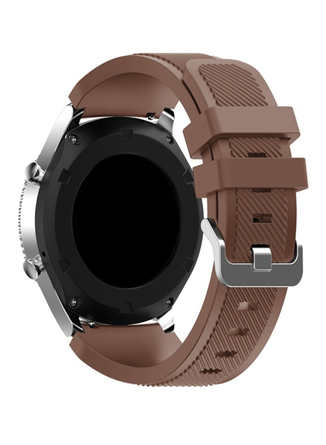 ISank Replacement Watch Band For Samsung Gear S3 Frontier/Classic Coffee - Image 2