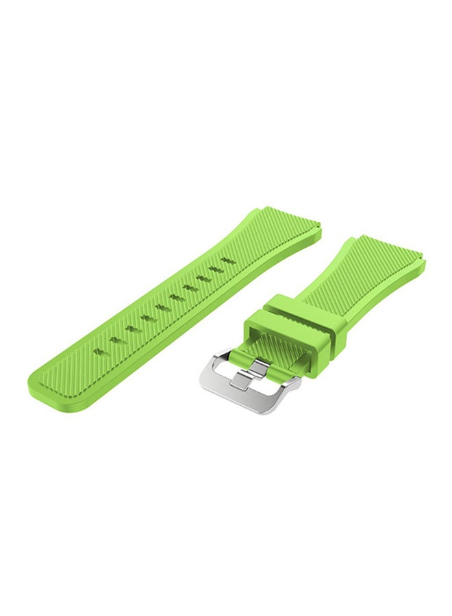 ISank Replacement Watch Band For Samsung Gear S3 Frontier/Classic Lime - Image 1