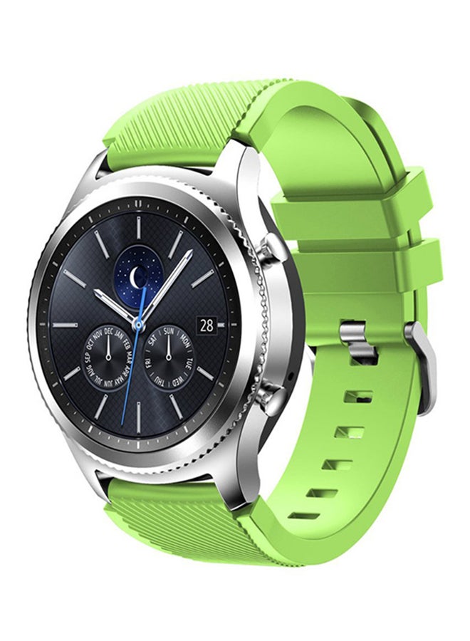 ISank Replacement Watch Band For Samsung Gear S3 Frontier/Classic Lime - Image 3