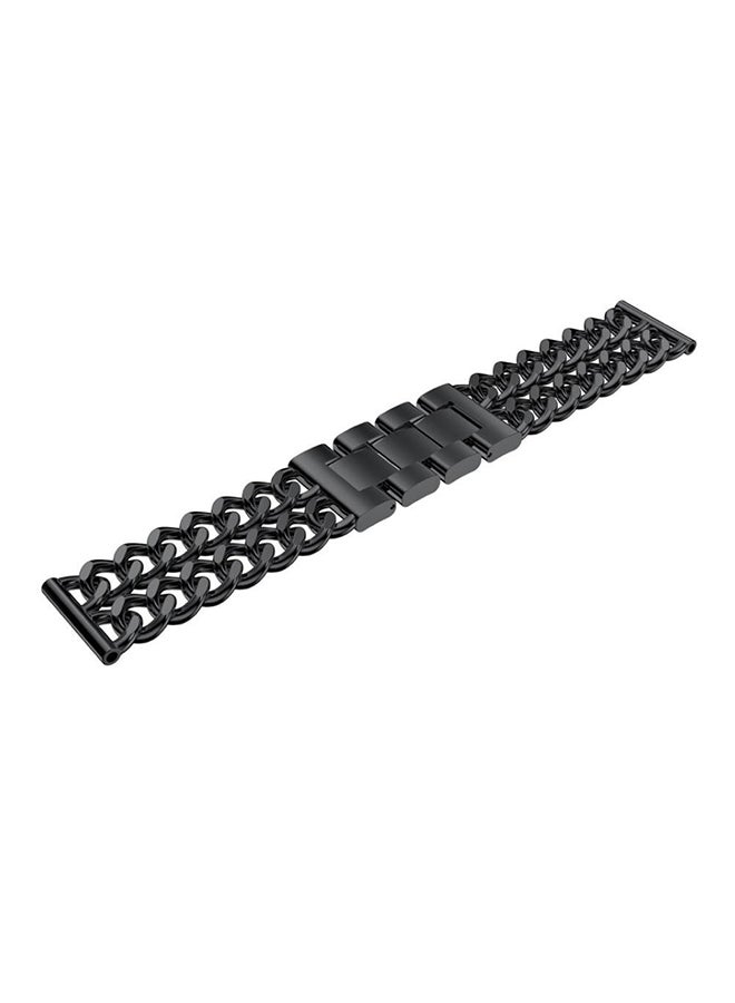 ISank Replacement Watch Band For Samsung Gear S3 Classic Black - Image 1