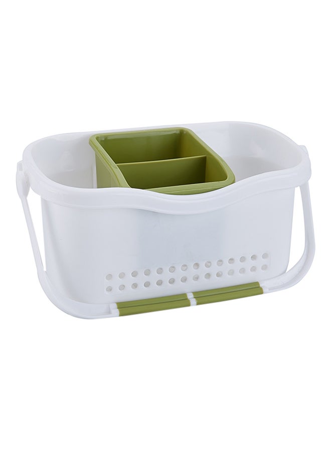 Addis - Caddy Sink White/Green 20cm - Image 1