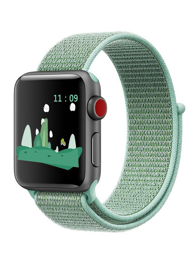 LNKOO - Replacement Band For Apple Watch Series 3/2/1 Green - Image 1