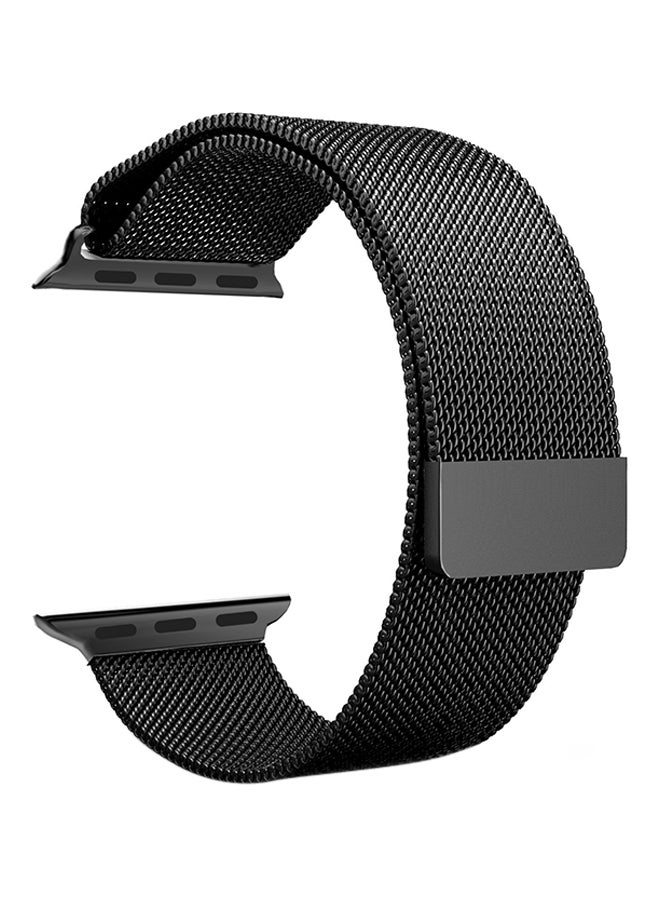 LNKOO - Replacement Band For Apple Watch 42mm Black - Image 1