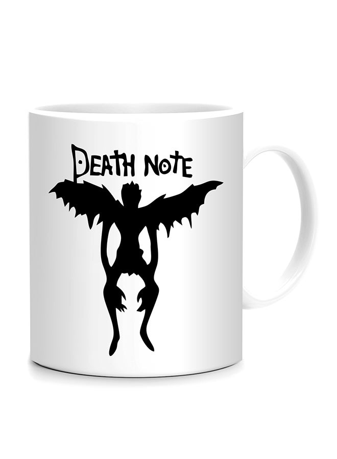 Fm Styles - Ryuk Death Note Anime Funny Printed Mug White/Black 10cm - Image 1