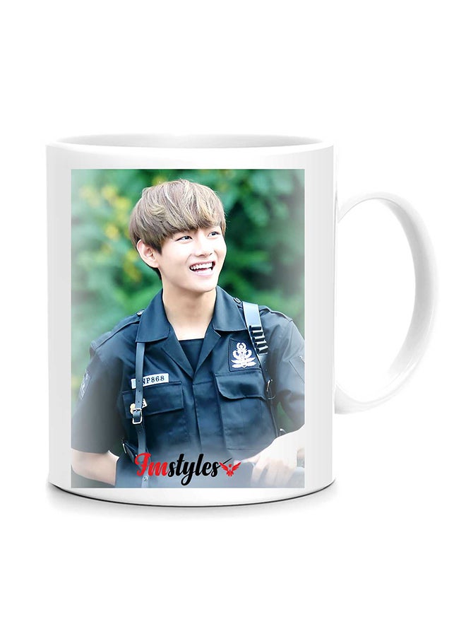 Fm Styles BTS V Fm3 Printed Mug White 10cm