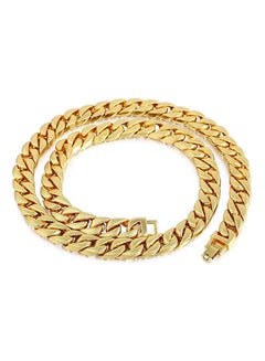 Alloy Hip Hop Iced Chain Necklace