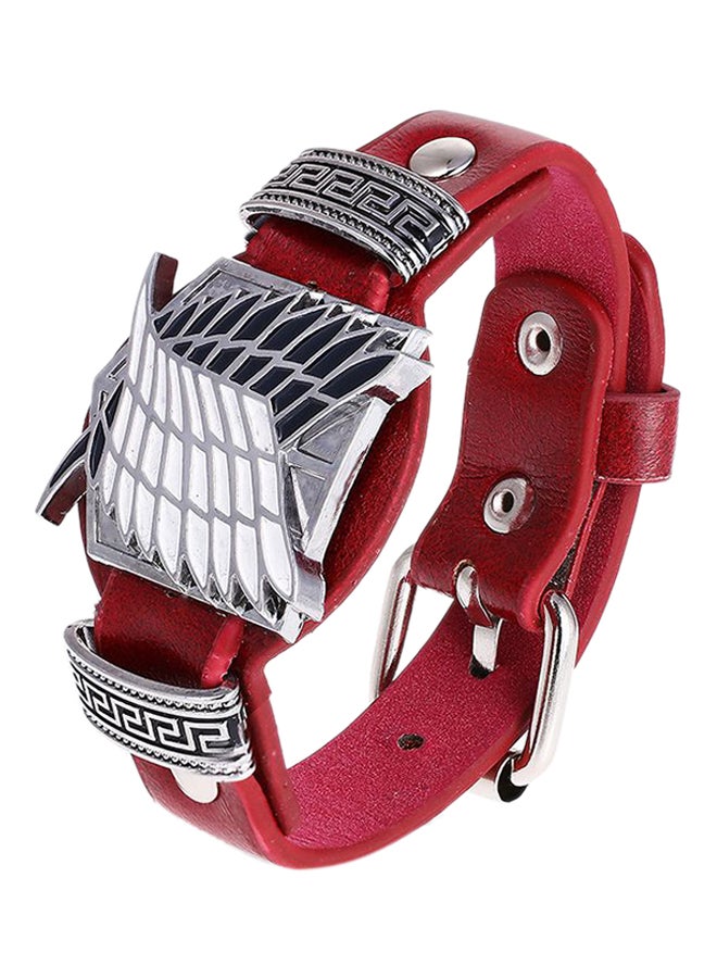 QiaoKai Alloy Wristband Bracelet  - Image 1