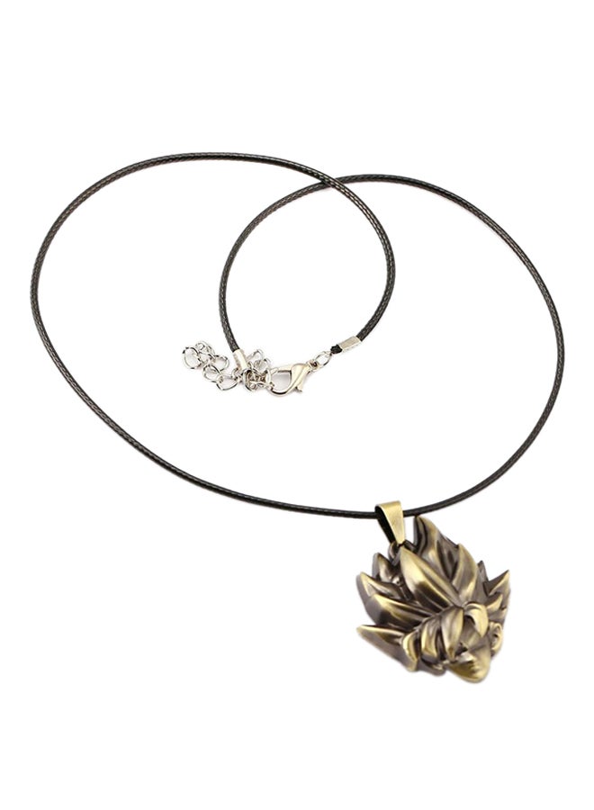 QiaoKai Alloy Dragon Ball Super Saiyan Pendant Necklace  - Image 1