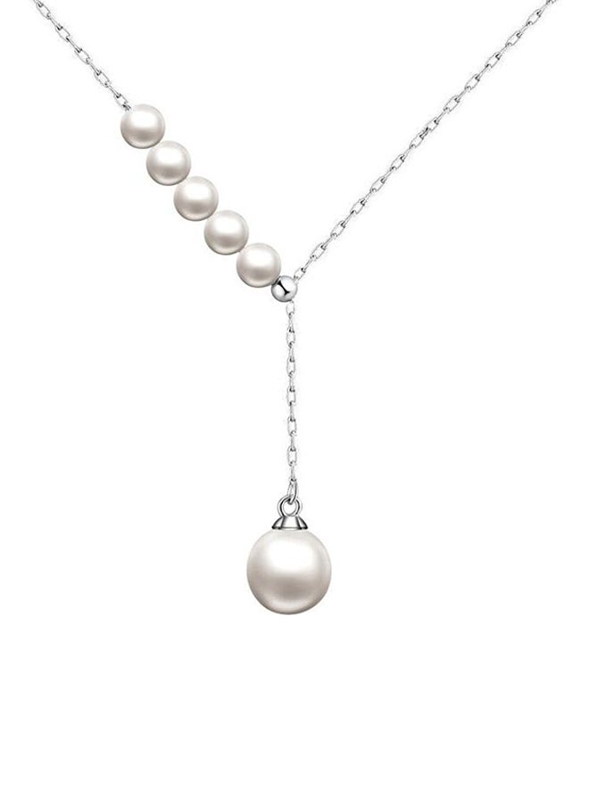 QiaoKai Pearl Pendant Necklace 