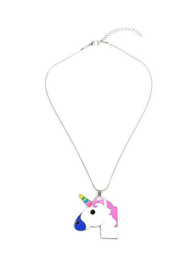 QiaoKai Alloy Creative Style Unicorn Pendant Necklace  - Image 1