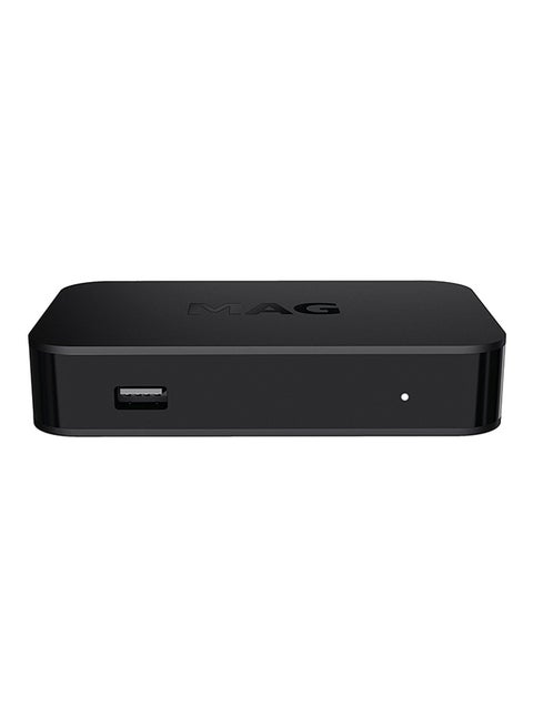IPTV Set-Top Box With Built-In 600 Mbps Wi-Fi And HDMI Cable MAG 256 W2 Black