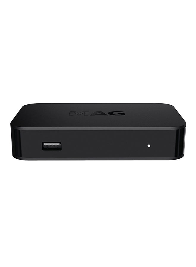 IPTV Set-Top Box With Built-In 600 Mbps Wi-Fi And HDMI Cable MAG 256 W2 Black