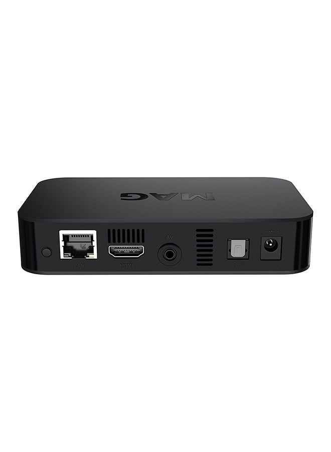 IPTV Set-Top Box With Built-In 600 Mbps Wi-Fi And HDMI Cable MAG 256 W2 Black