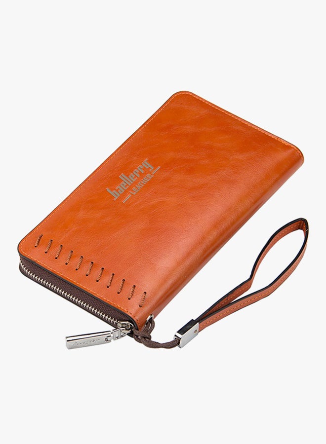 baellerry - Long Card Holder Business Wallet Orange - Image 1