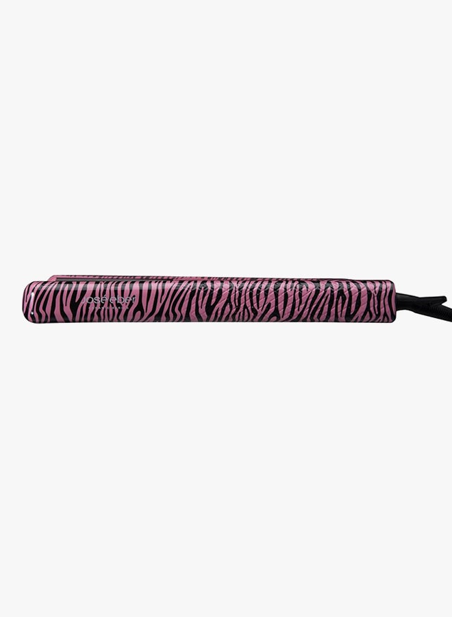 JOSE EBER Ceramic Hair Straightener Pink Zebra 700grams - Image 2