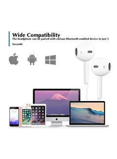 S6 Stereo Wireless Bluetooth In-Ear Headphones With Mic White - v1529303946/N15064865A_3