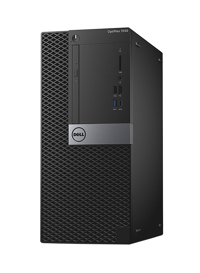 DELL OptiPlex 7050, Core i7 Processor/4GB RAM/1TB HDD/Integrated Graphics Black - Image 1