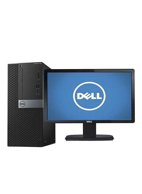 OptiPlex 7050 With 18.5-Inch Display, Core i7 Processor/8GB RAM/1TB HDD/Integrated Graphics Black