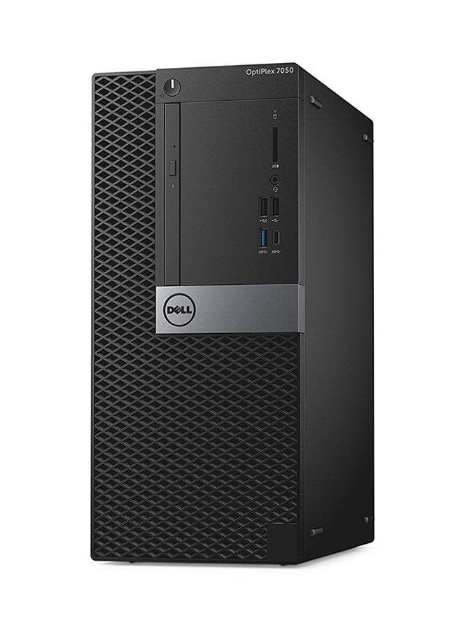 DELL - OptiPlex 7050 Desktop With Core i7 Processor/4GB RAM/1TB HDD/Integrated Graphics Black - Image 1