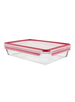 Masterseal Rectangle Glass Red/Clear 3Liters