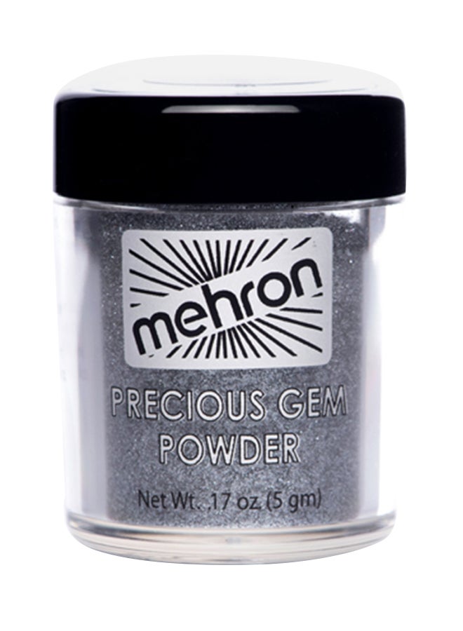 mehron Precious Gem Glitter Eyeshadow Black Onyx