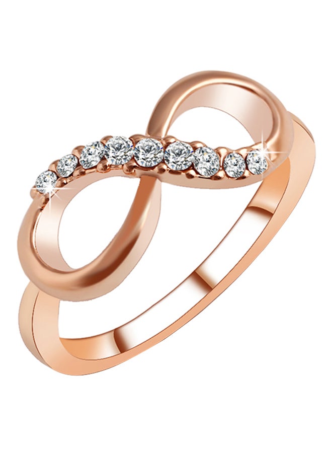 بلولانز خاتم بإشارة لا نهاية ومرصع بالزركون - Image 1