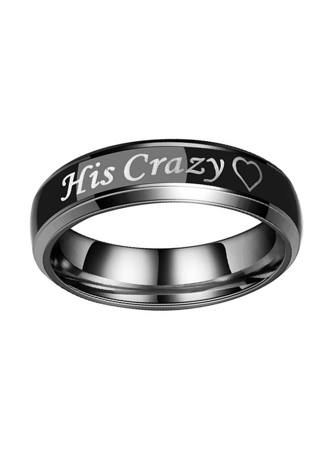 His Crazy Color Changing Titanium Band