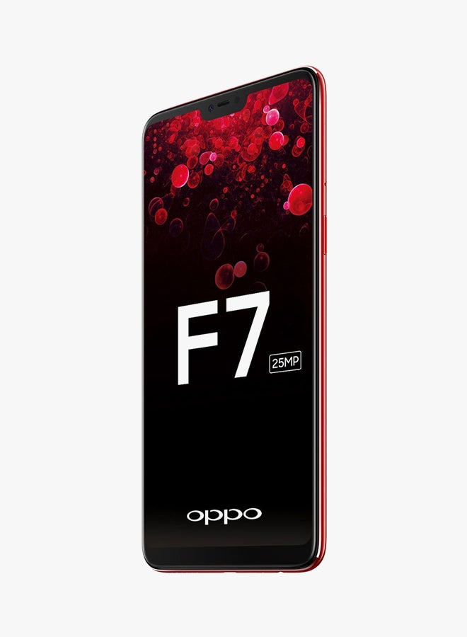 OPPO - F7 Dual SIM Solar Red 128GB 4G LTE - Image 1