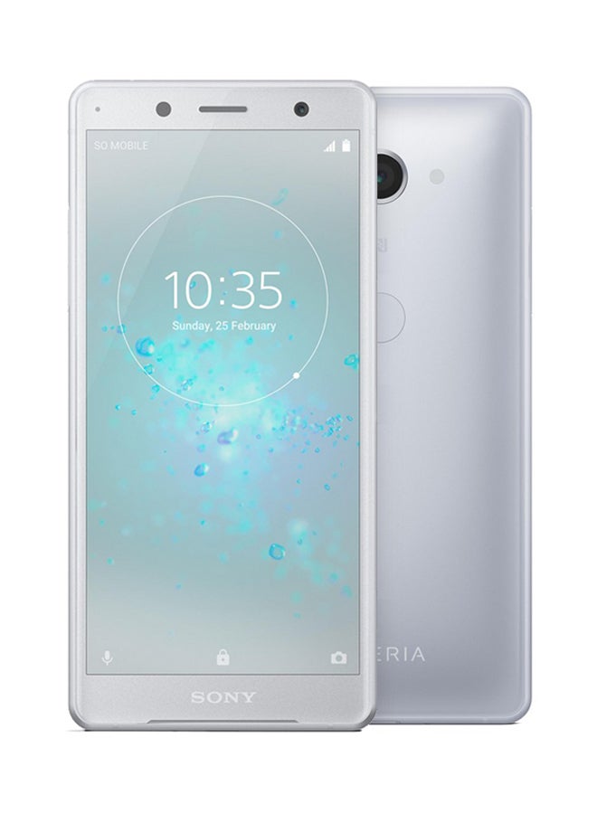 Sony - Xperia XZ2 Compact Dual SIM White Silver 64GB 4G LTE - Image 1