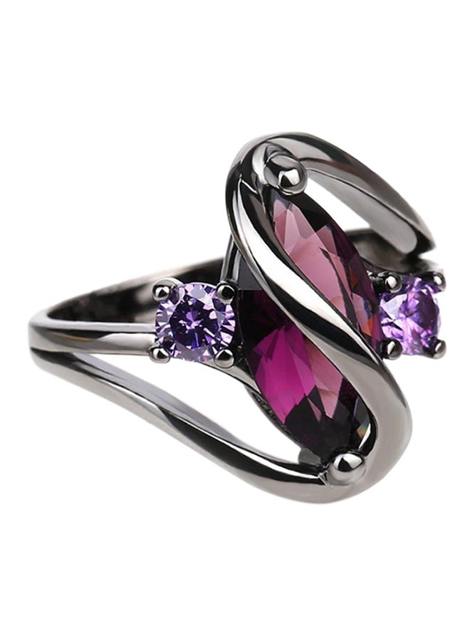 Bluelans Rhinestone Studded Ring