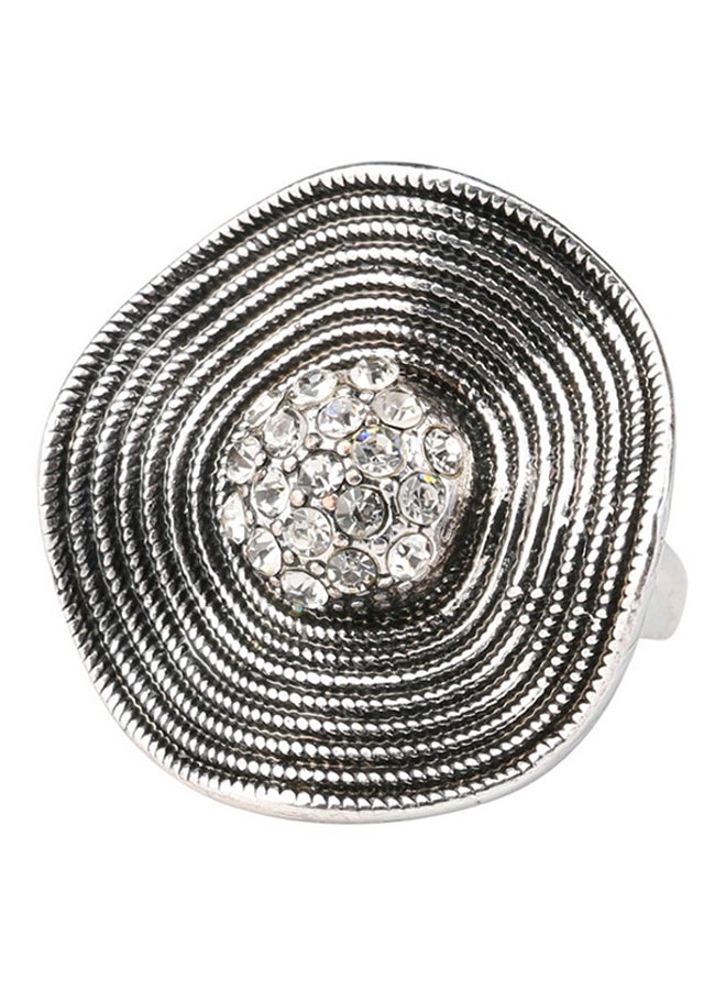 Bluelans Boho Vintage Shiny Rhinestone Ring 