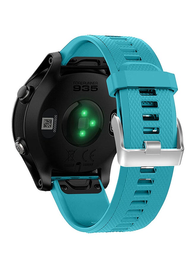 آيسانك سوار ساعة ذكية بديل لساعات جارمين فوررنر 935 أزرق فاتح - Image 3