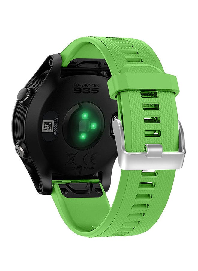 ISank Replacement Smart Watch Band For Garmin Forerunner 935 Green  - Image 3
